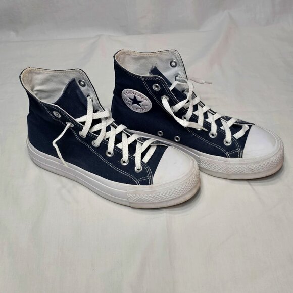 Converse All Star Chuck Taylor High Top Blue Men Size 5 Woman Size 7 - Picture 1 of 11